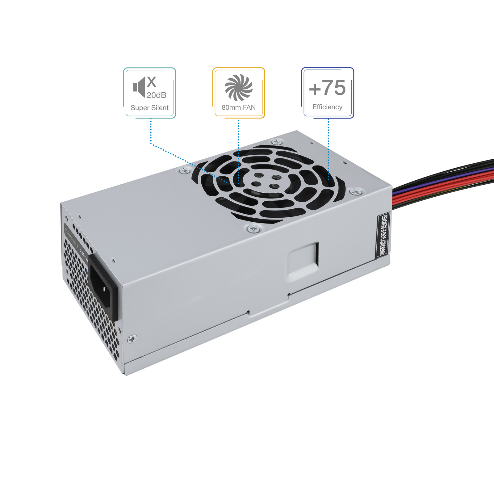 TOOQ FUENTE ALIMENTACION TFX TQEP-TFX500S-O 500W