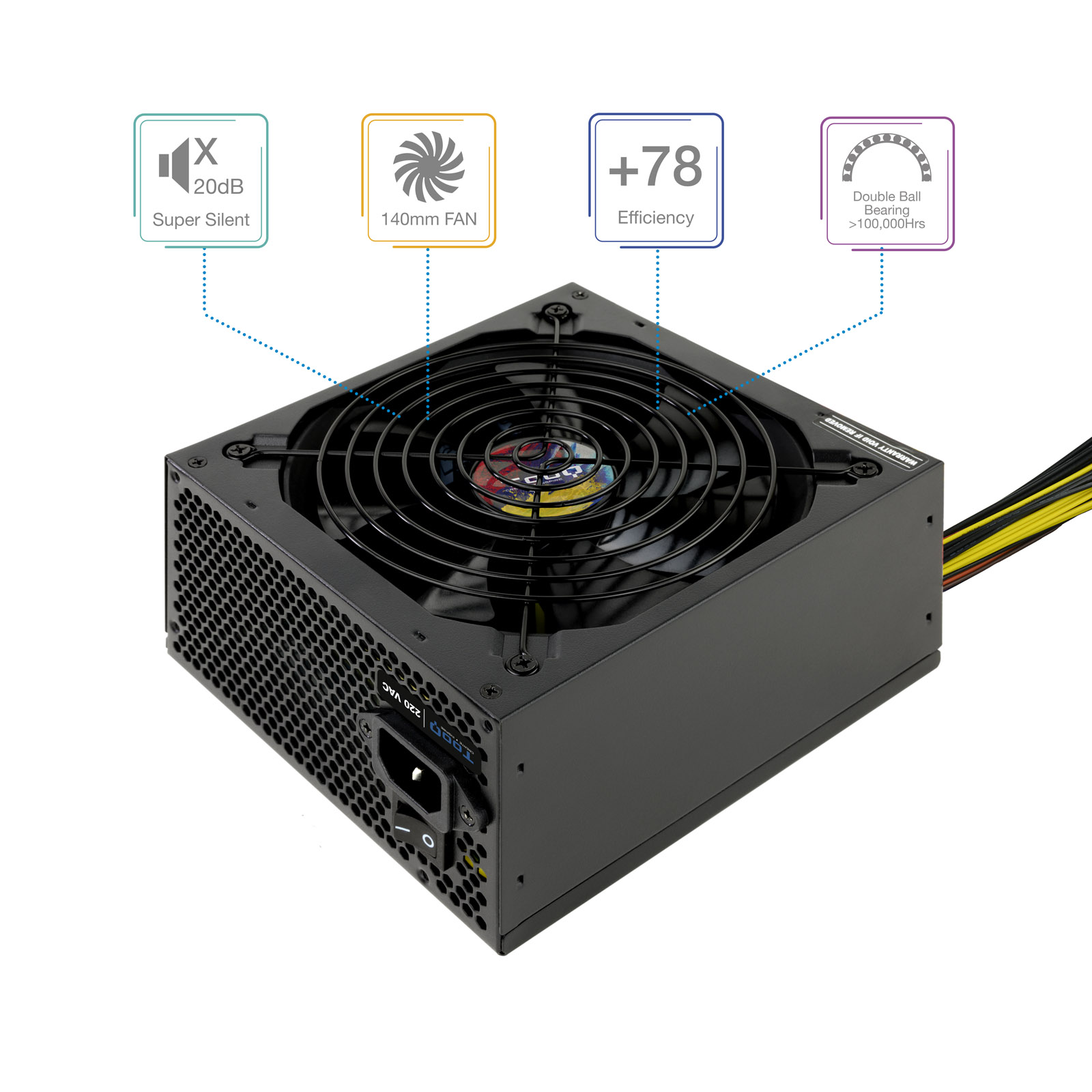 TOOQ FUENTE ALIMENTACION TQAPOLO-700SP 700W
