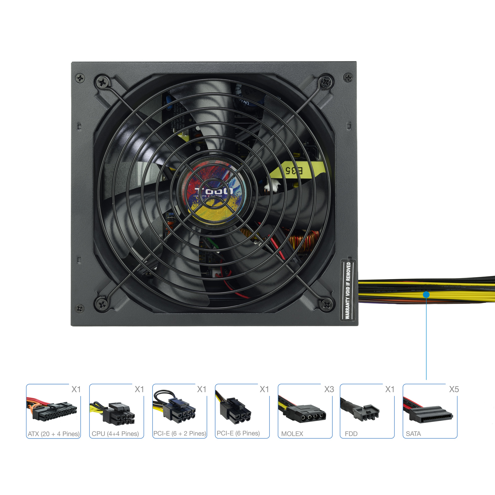 TOOQ FUENTE ALIMENTACION TQAPOLO-700SP 700W