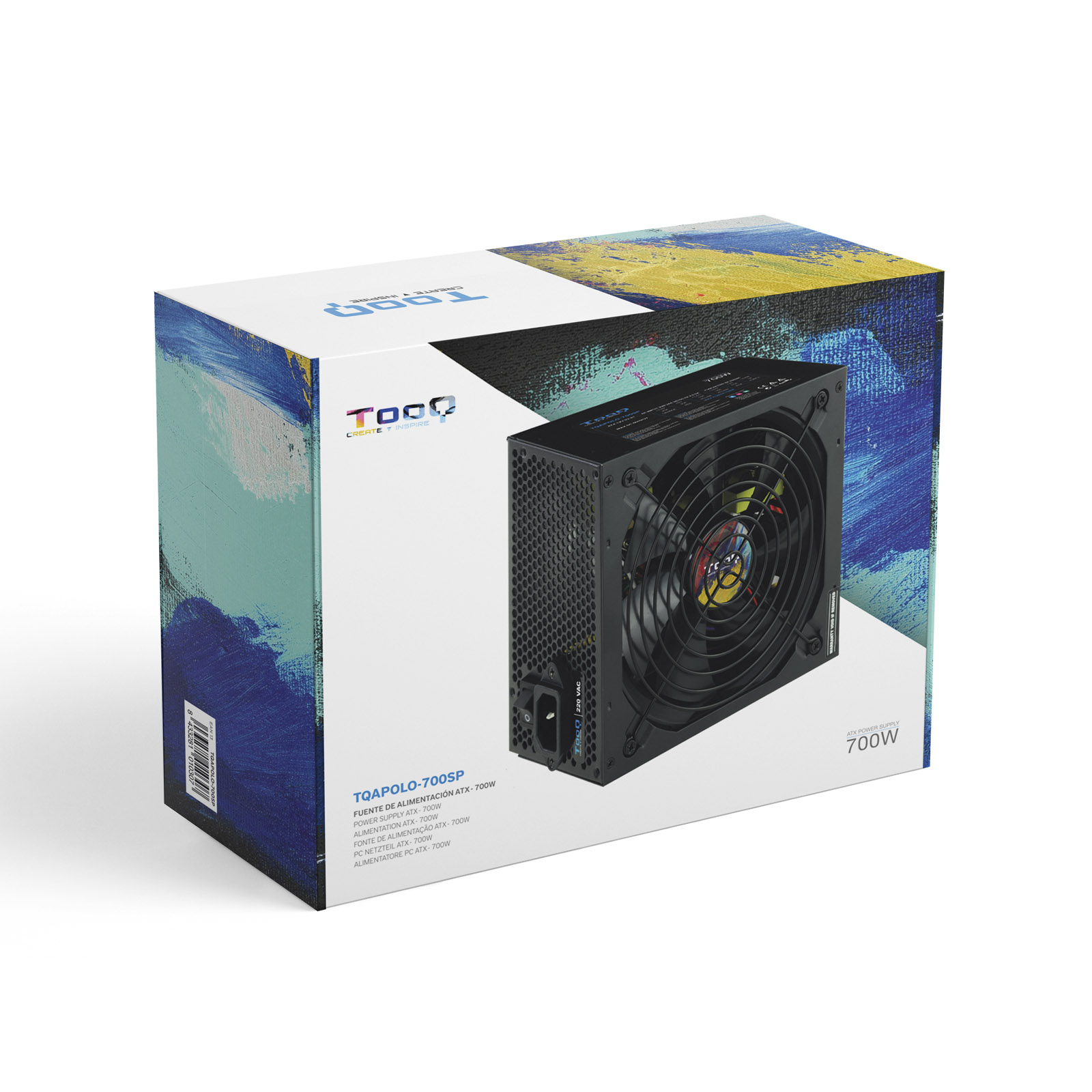 TOOQ FUENTE ALIMENTACION TQAPOLO-700SP 700W