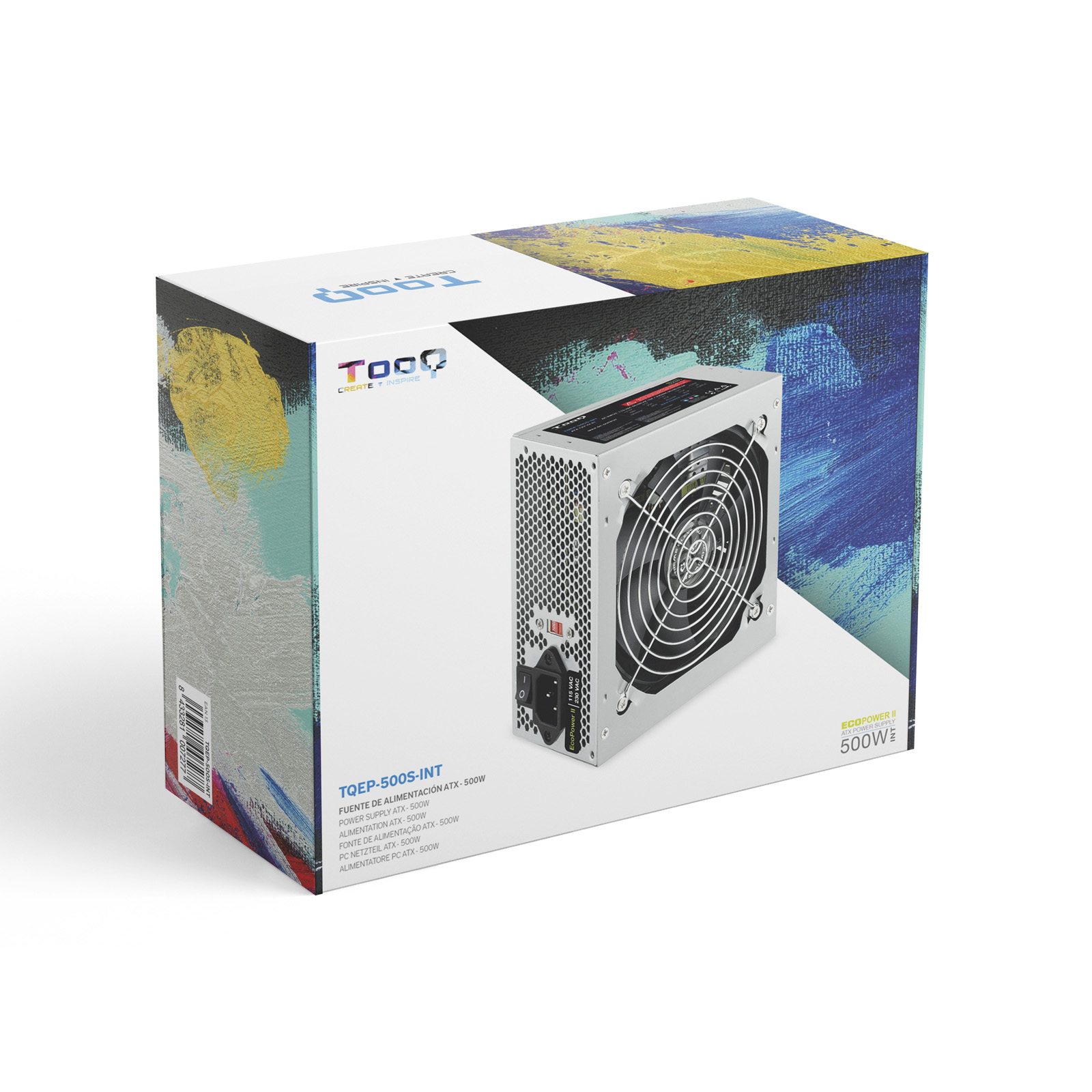 TOOQ FUENTE ALIMENTACION TQEP-500S-INT 500W 110V/240V