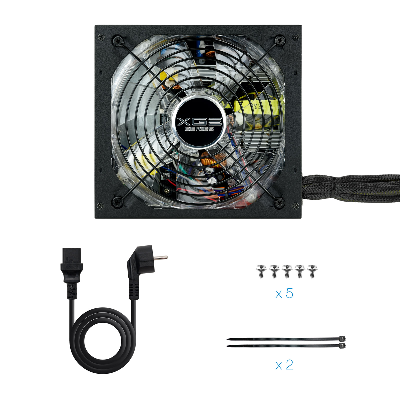 TOOQ FUENTE GAMING 800W ATX12V V2.31 APFC 82+ LED ON/OFF