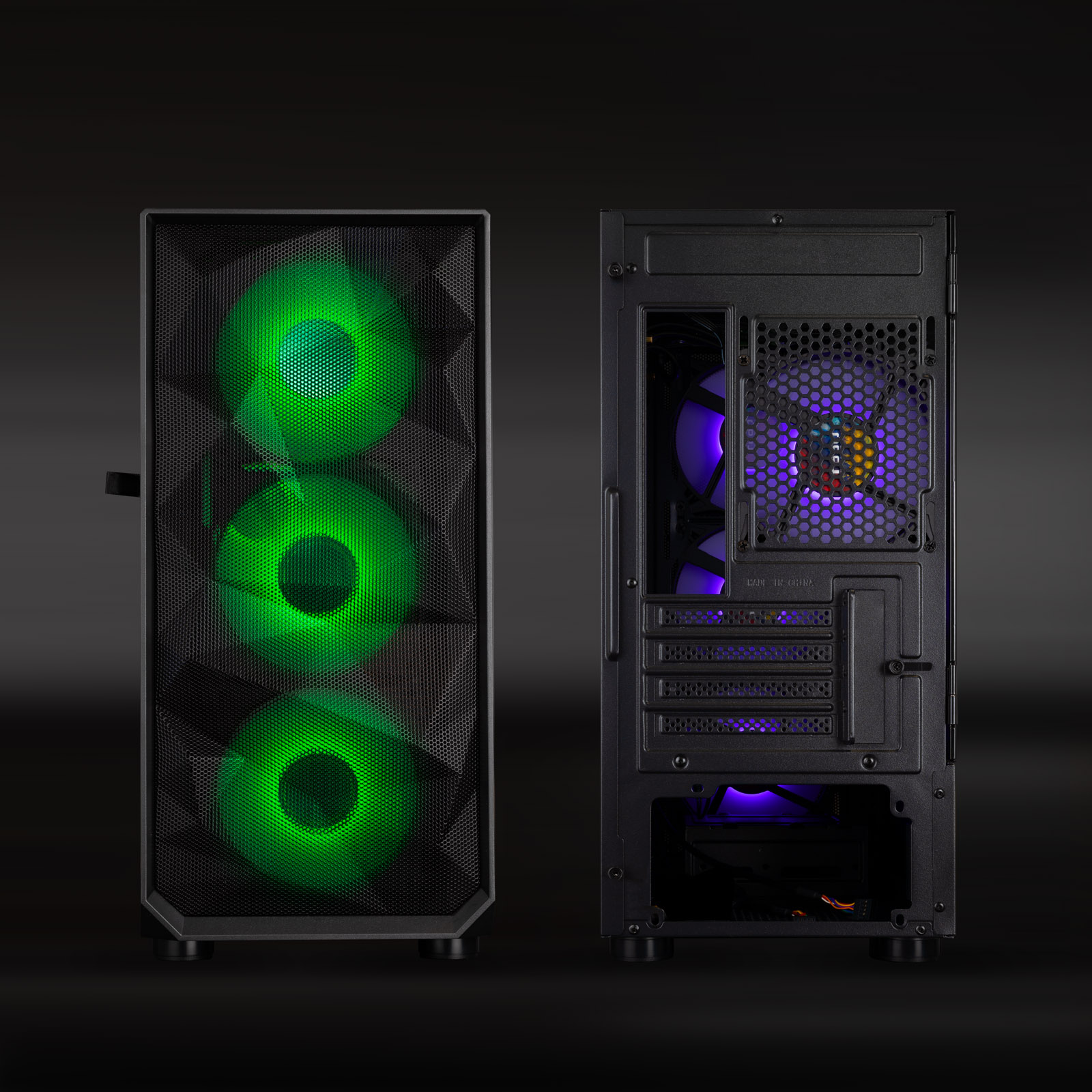 TOOQ CAJA MINITORRE GAMING SEIZURE NEGRA