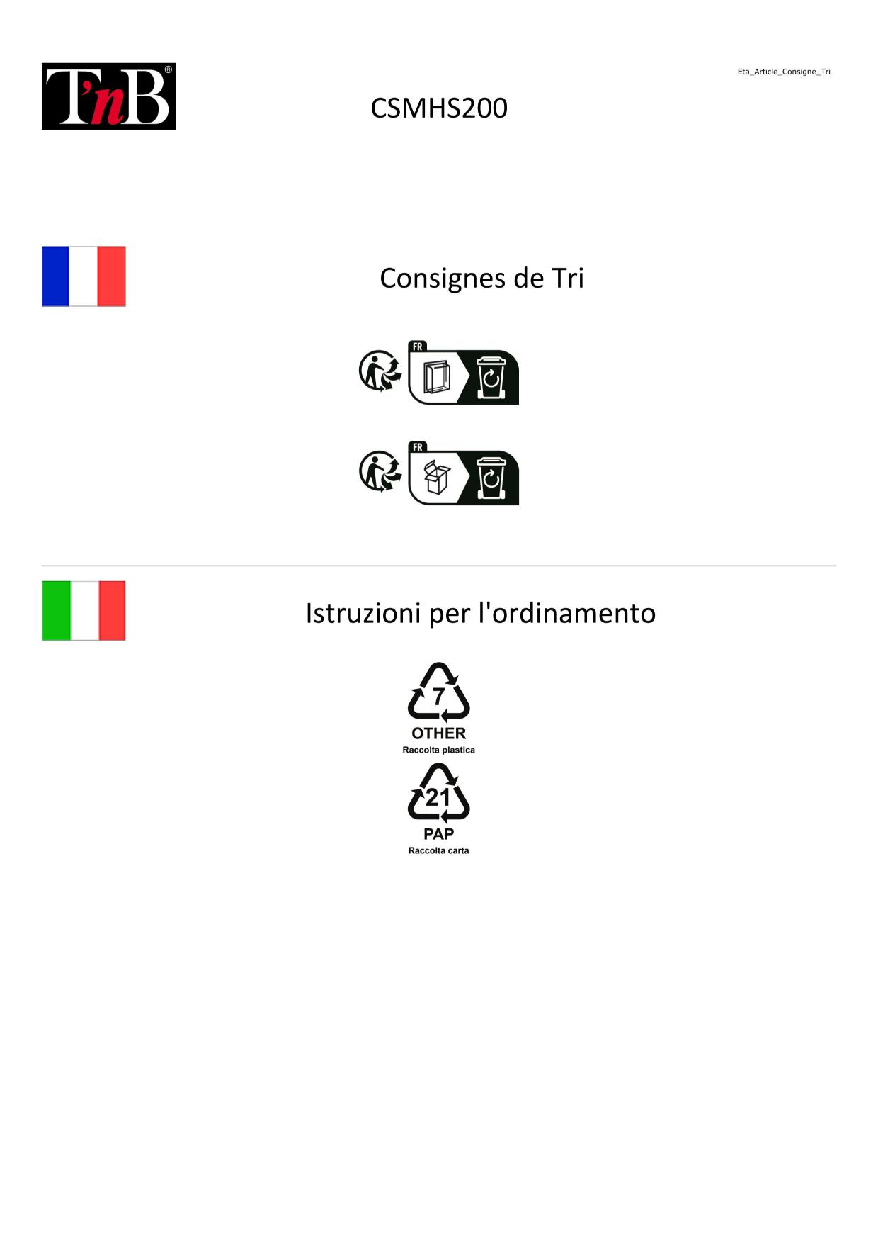 TNB HS-200 - Auricular multimedia ligero con cable - negro