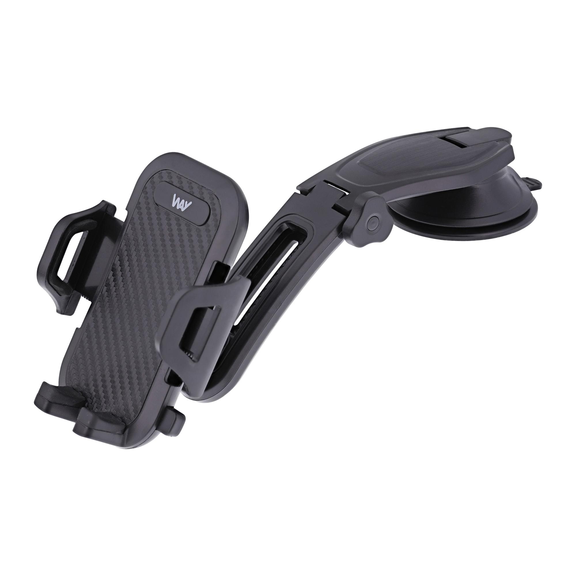 TNB WAY - Soporte de mordaza especial para salpicadero - negro