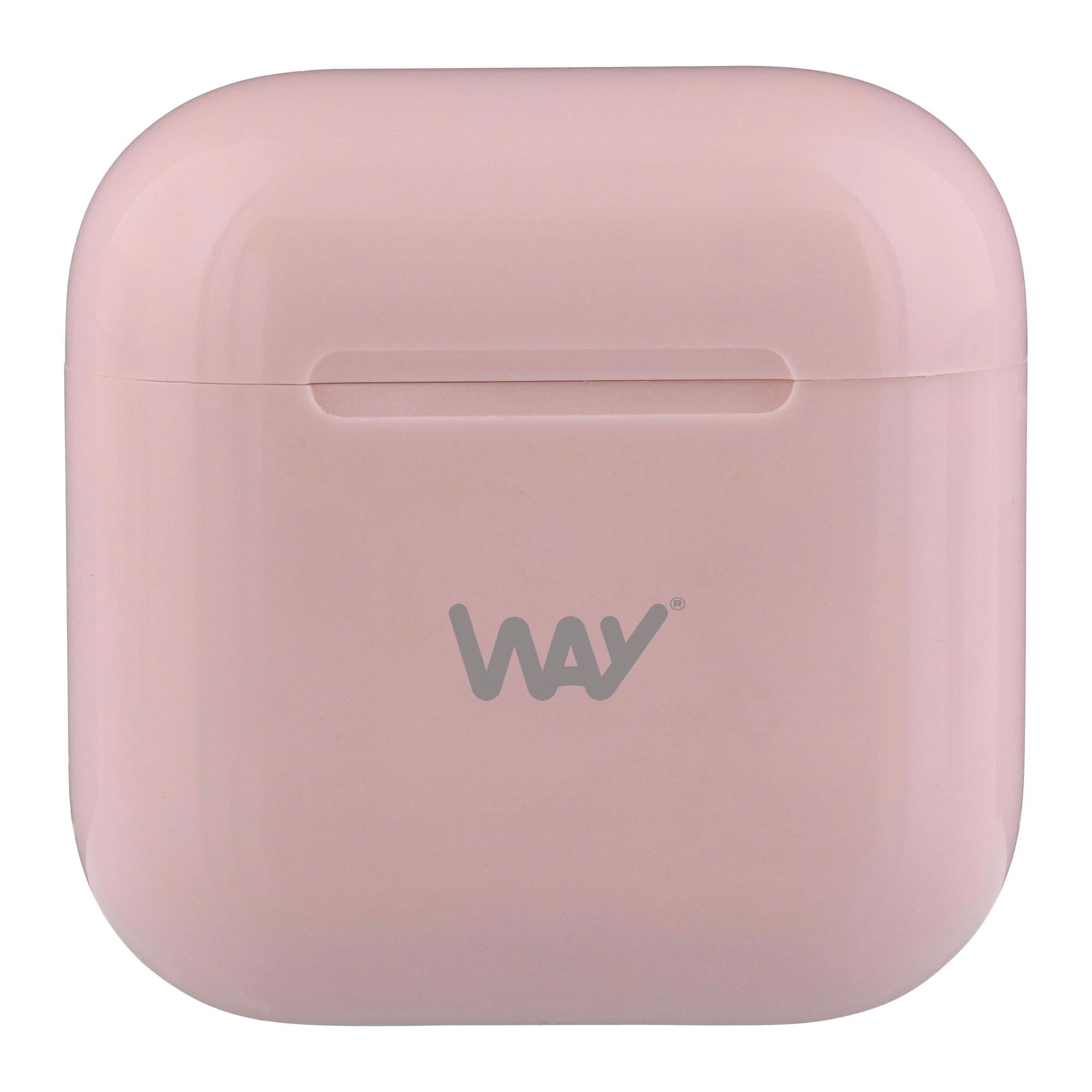 TNB WAY - Auriculares MELODY 2 TWS con estuche de carga - Rosa