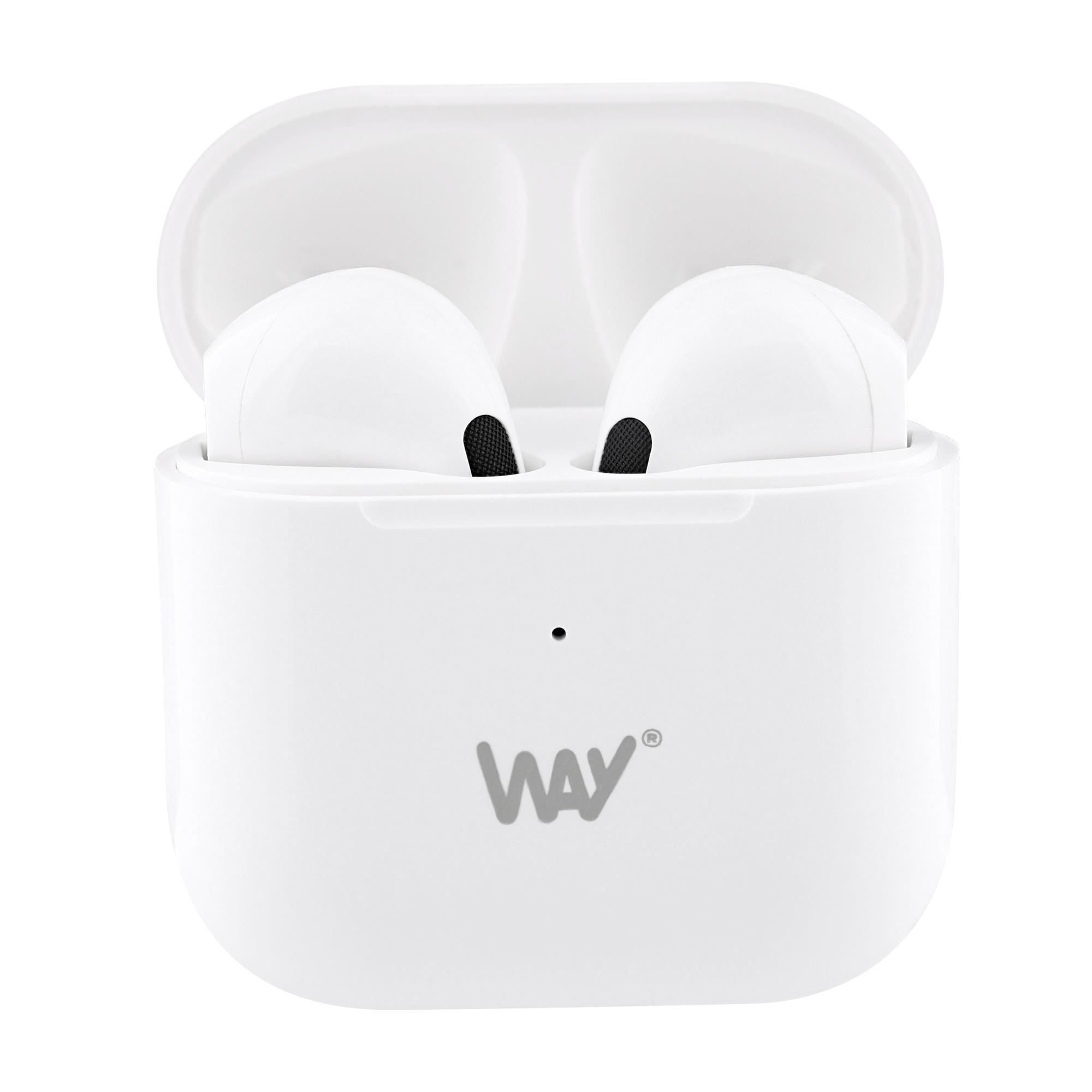 TNB WAY - Auriculares MELODY 2 TWS con estuche de carga - Blanco