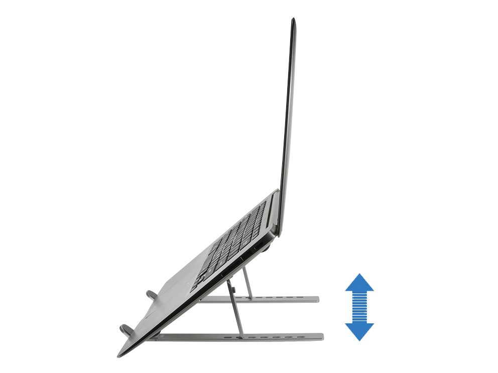 CONCEPTRONIC Soporte de refrigeracion para portatil plegable de aluminio