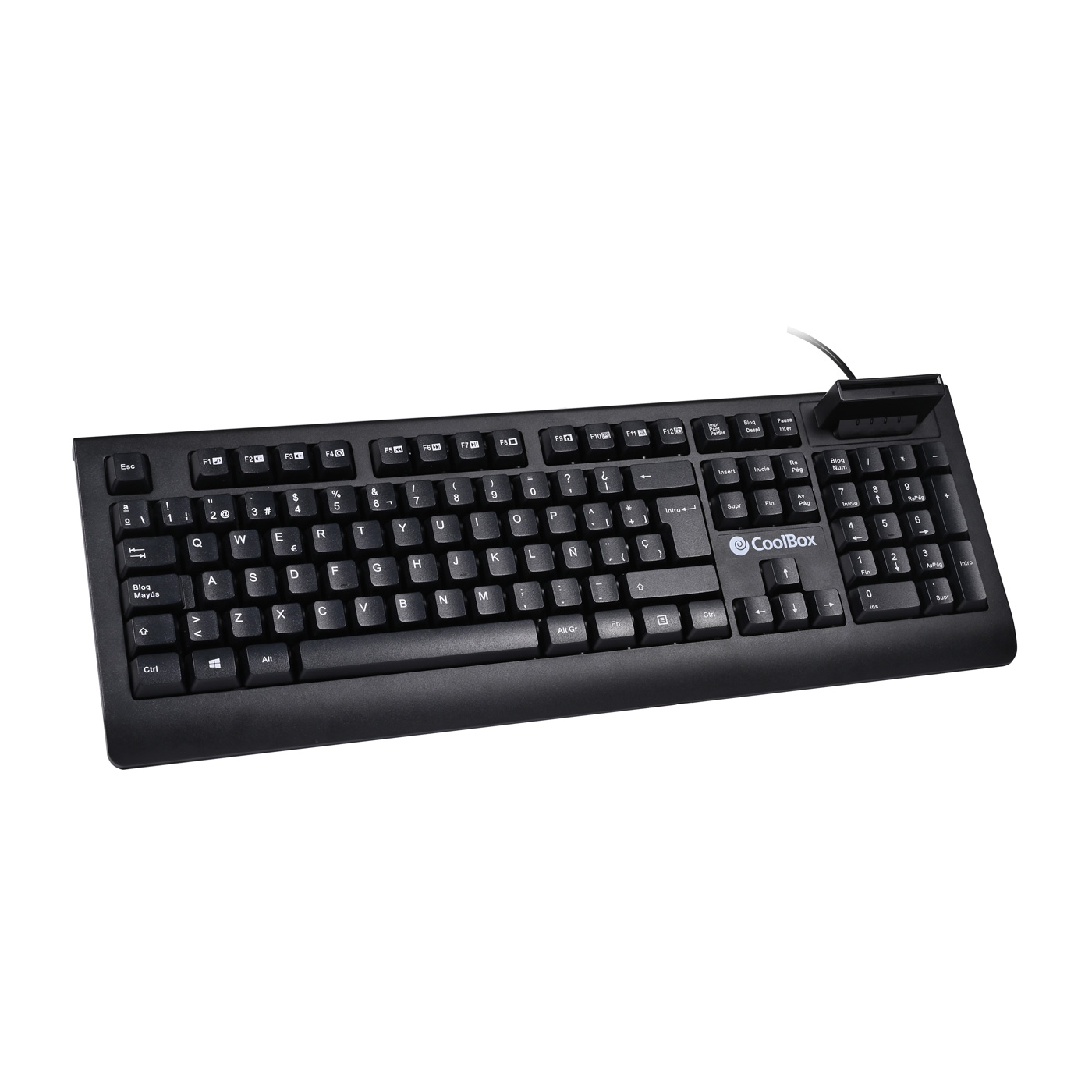 COOLBOX TECLADO COOLBOX CON LECTOR DNIE V4