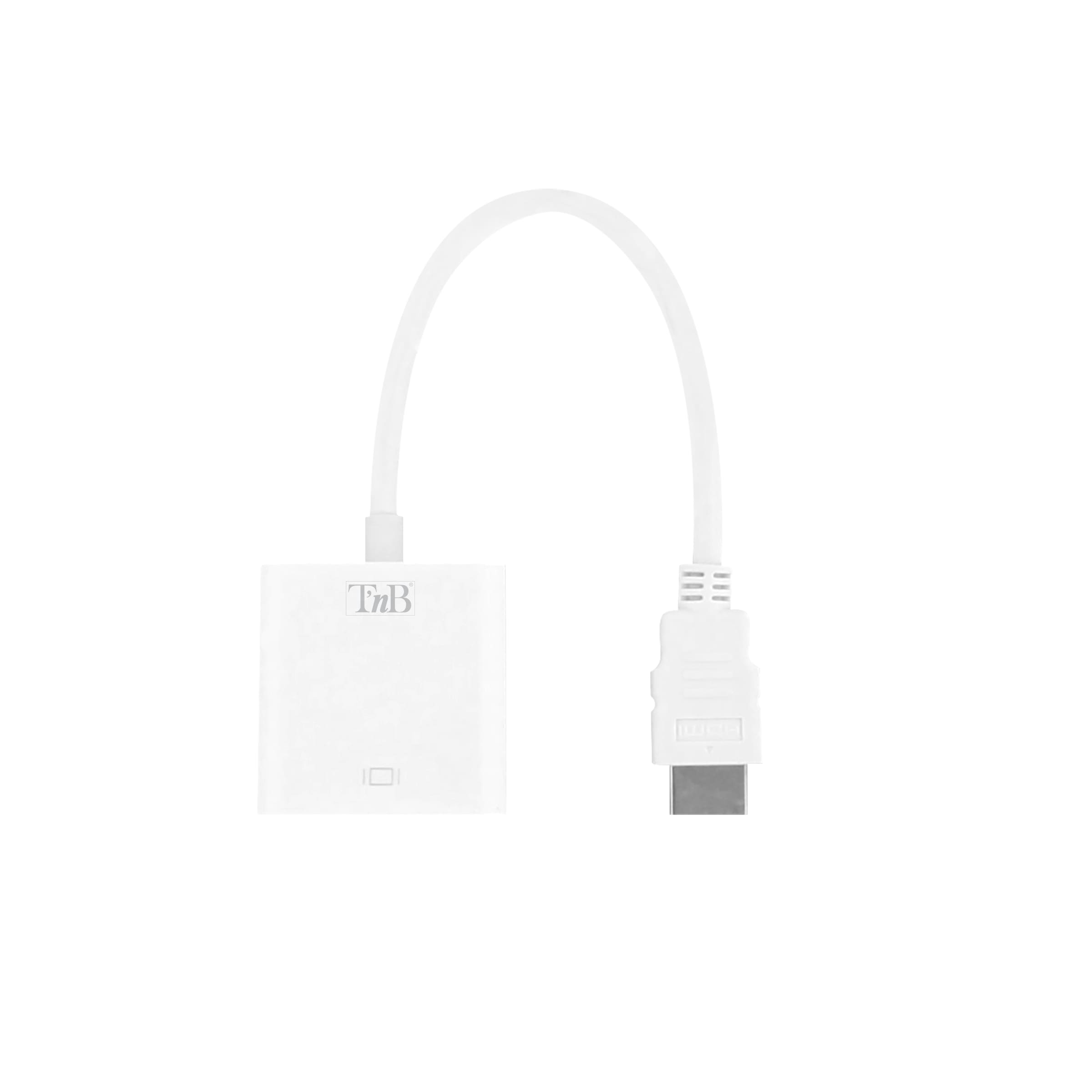 TNB Adaptador HDMI a VGA Blanco