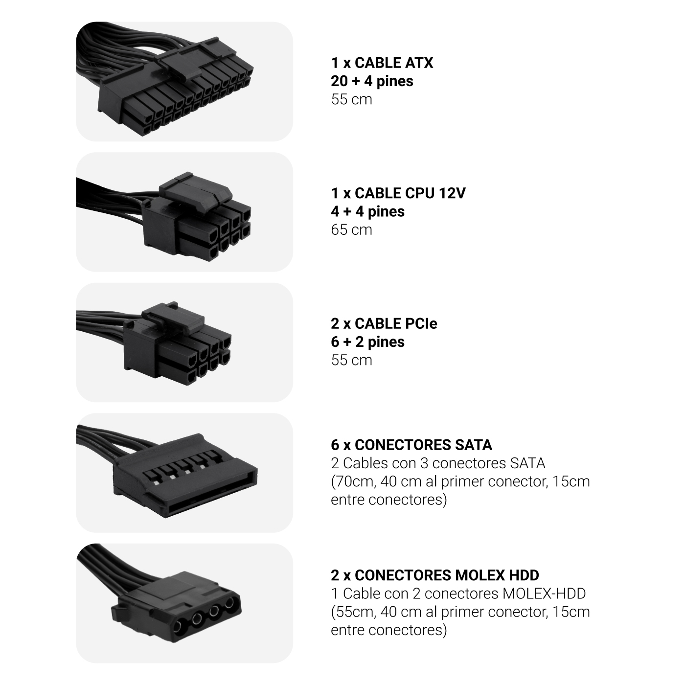 COOLBOX Fuente de alimentacion PowerLine3 850W