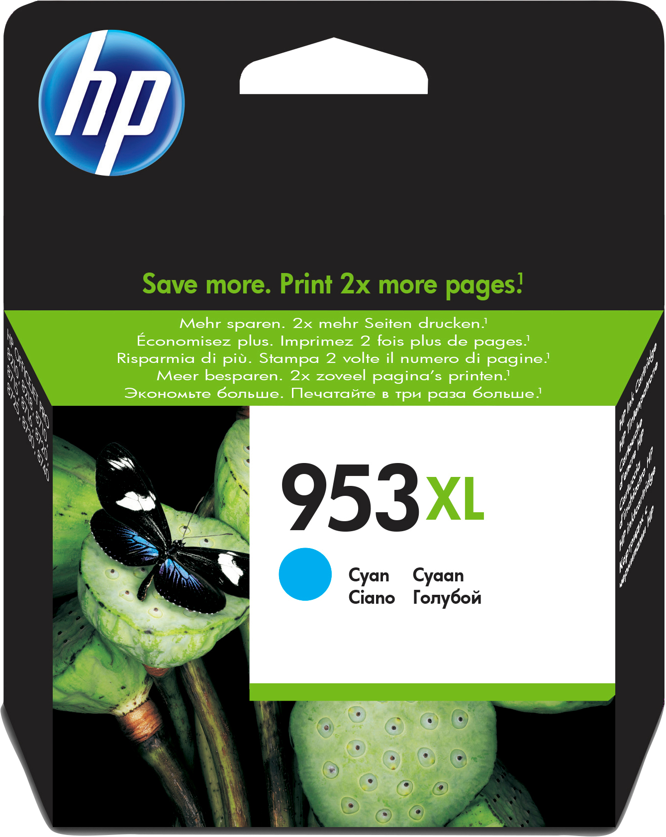 HP Oficejet Pro 7730/8710/8720/8730/8740  Cartucho Cian nº953XL 1450pag