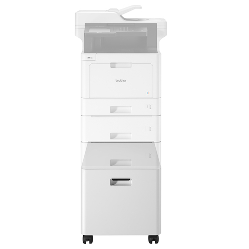 BROTHER Mesa pedestal blanca para impresoras laser color profesional