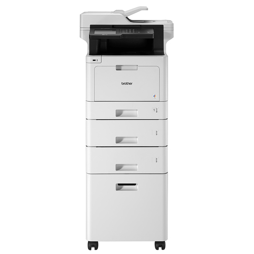 BROTHER Mesa pedestal blanca para impresoras laser color profesional