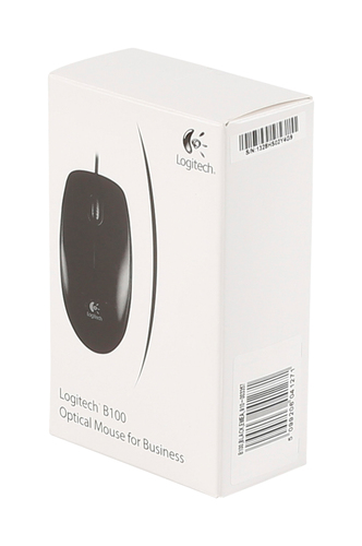 LOGITECH Raton b100 optico usb 2.0 negro
