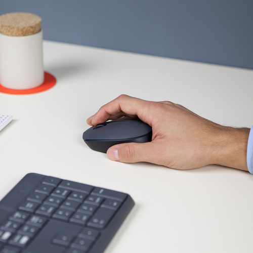 LOGITECH Raton m170 optico wireless gris