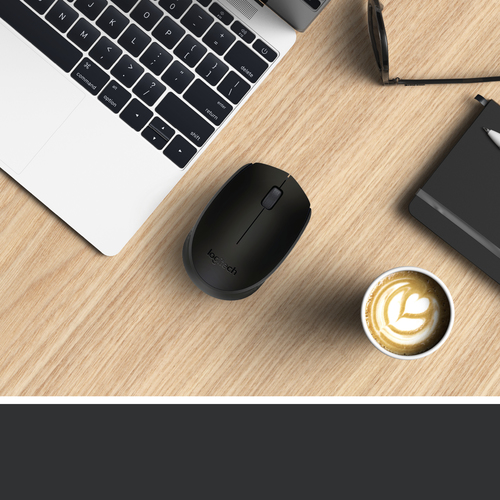 LOGITECH Raton m171 optico wireless negro