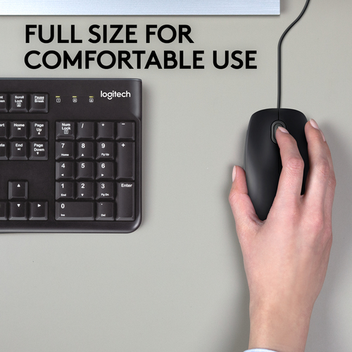 LOGITECH RATON B110 SILENT OPTICO USB NEGRO