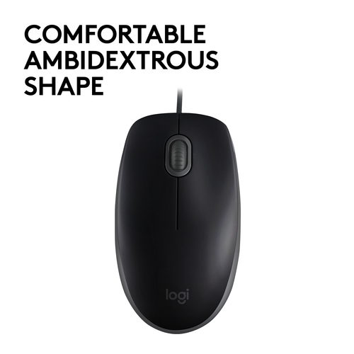 LOGITECH RATON B110 SILENT OPTICO USB NEGRO