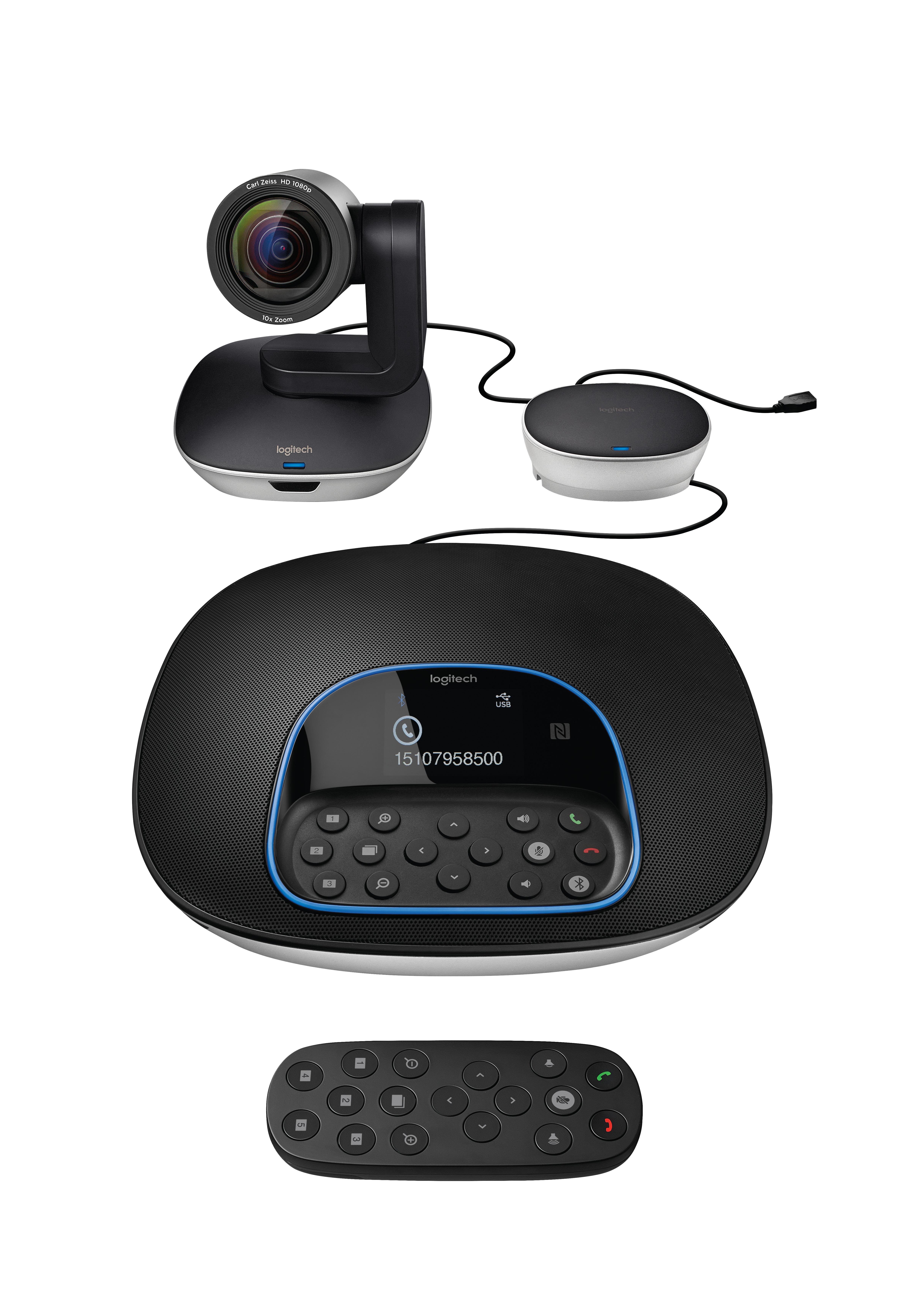 LOGITECH WEBCAM GROUP negro