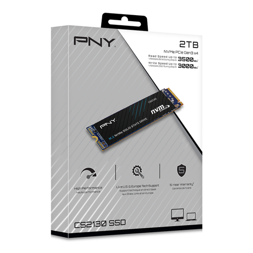 PNY DISCO DURO M2 SSD CS2130 Series PCIe NVMe 2TB