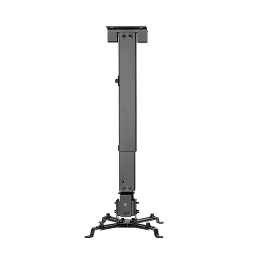 AISENS - SOPORTE UNIVERSAL ECO INCLINABLE Y EXTENSIBLE DE TECHO/PARED PARA PROYECTOR 20KG, NEGRO