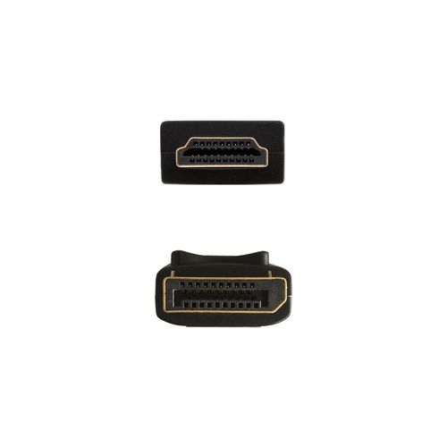 AISENS - CABLE CONVERSOR DISPLAYPORT A HDMI, DP/M-HDMI/M, NEGRO, 2.0M