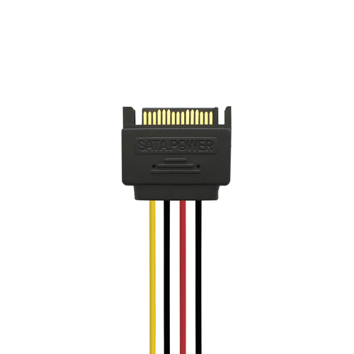 AISENS - CABLE SATA ALIMENTACIoN, SATA/M-2XSATA/H, 20CM