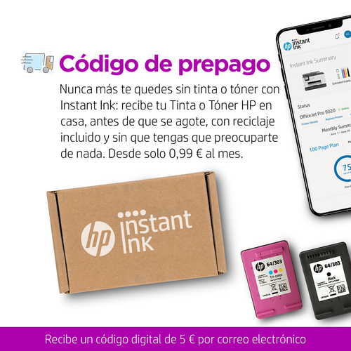 HP multifuncion inkjet ENVY 6022e (Opcion HP+ solo consumible original, cuenta HP, conexion)
