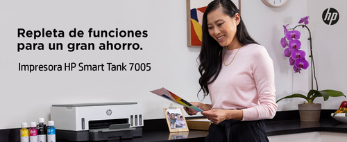 HP multifuncion inkjet Smart Tank 7005