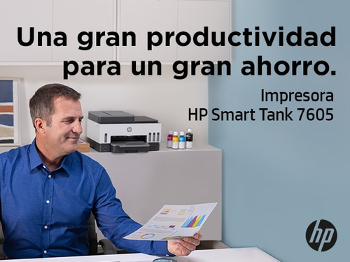 HP multifuncion inkjet Smart Tank 7605