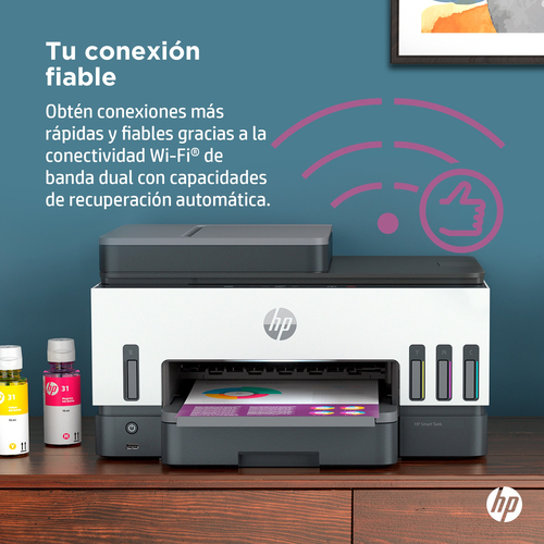 HP multifuncion inkjet Smart Tank 7605