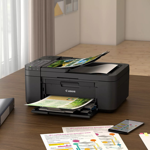 CANON MULTIFUNCION PIXMA TR4650 INYECCION COLOR FAX A4 8.8PPM 4.4PPM COLOR USB WIFI ADF DUPLEX IMPRE