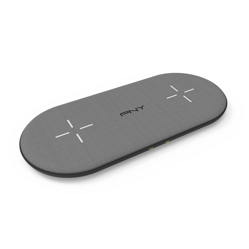 PNY Base De Carga Inalámbrica Doble 20W para Mobil