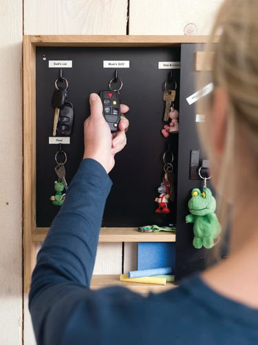 DYMO Cinta LT 12mmx4mt -Negro/Blanco Papel