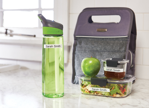 DYMO Cinta LT 12mmx4mt -Negro/Blanco Papel