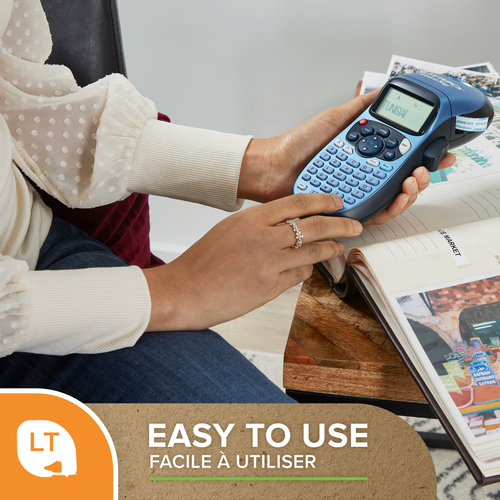 DYMO Cinta LT 12mmx4mt -Negro/Amarillo