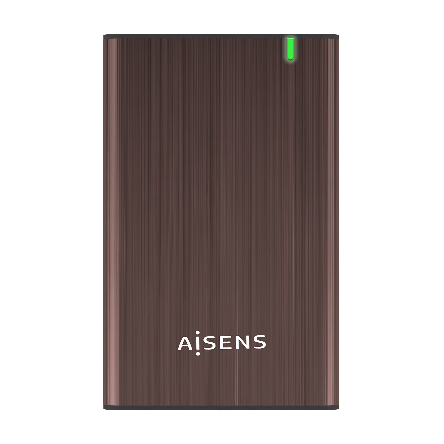 AISENS CAJA EXTERNA 2,5" ASE-2525BWN 9.5MM SATA A USB 3.0/USB3.1 GEN1, MARRON