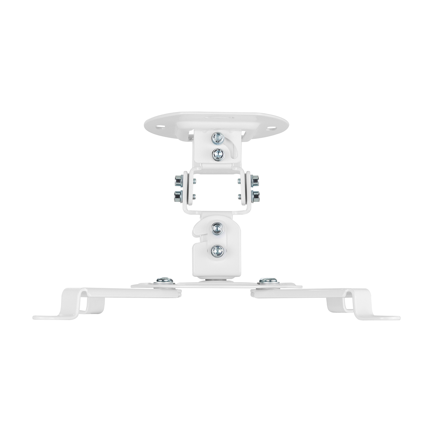 AISENS - SOPORTE UNIVERSAL GIRATORIO, INCLINABLE DE TECHO PARA PROYECTOR 13.5KG, BLANCO