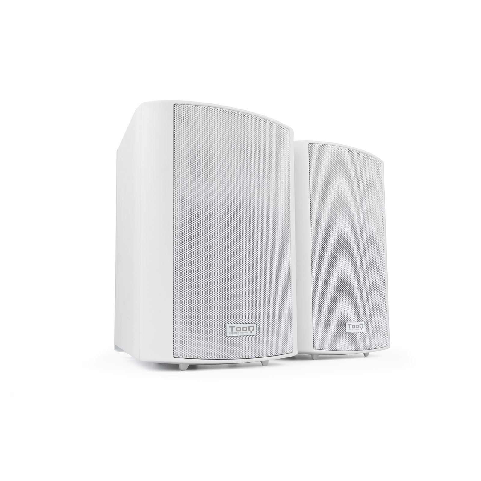 TOOQ ALTAVOCES AUTOAMPLIFICADOS DE PARED BLANCOS