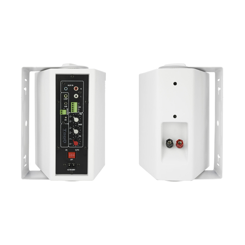 TOOQ ALTAVOCES AUTOAMPLIFICADOS DE PARED BLANCOS