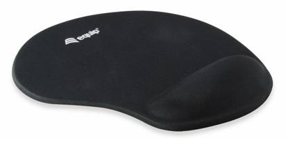 EQUIP ALFOMBRILLA DE GEL PARA MOUSE LIFE COLOR NEGRO