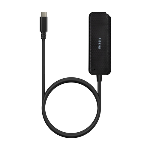 AISENS - HUB USB 3.1 USB-C, USB-C/M-4XTIPO A/H, NEGRO, 60CM