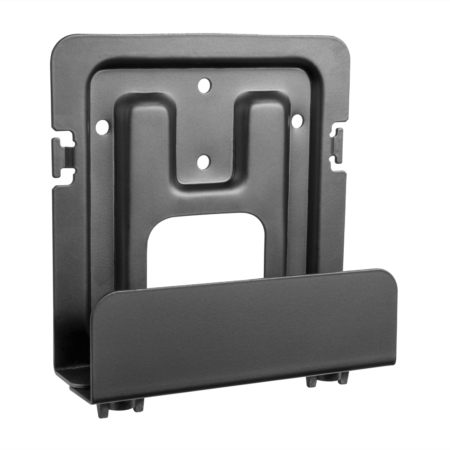 AISENS - SOPORTE UNIVERSAL DE PARED PARA MINI PC, ROUTER, NEGRO