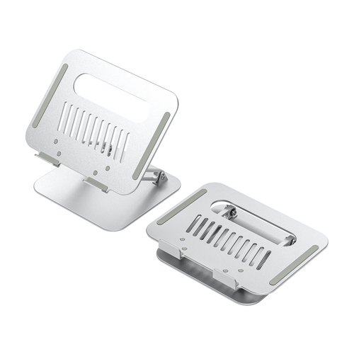 AISENS - SOPORTE DE SOBREMESA XL 10-17 AJUSTABLE PARA PORTATIL / TABLET, PLATA