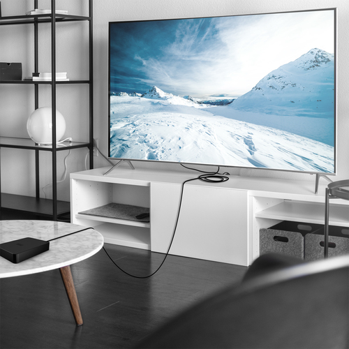 AISENS - CABLE HDMI V2.0 CCS PREMIUM ALTA VELOCIDAD / HEC 4K@60HZ 18GBPS, A/M-A/M, NEGRO, 2.0M