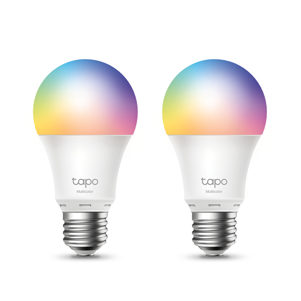 TP-LINK TAPO L530E PACK 2 SMART WI-FI LIGHT BULB, MULTICOLOR