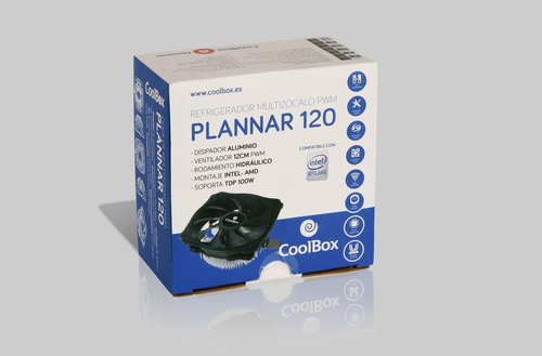 COOLBOX REFRIGERACION UNIVERSAL PLANNAR 120 MULTISOCKET (AMD-INTEL)