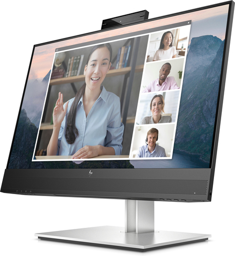 HP Monitor E24mv G4 / 23,8" / FHD / VGA-HDMI-DisplayPort-USB(A) / Regulable Altura / Webcam