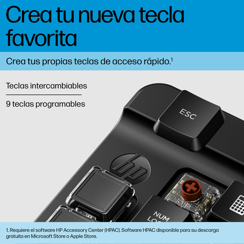 HP Teclado NUMERICO 435 programable inalambrico